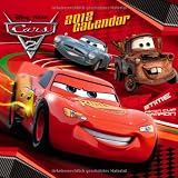 2012 Disney Cars 2 Grid Calendar