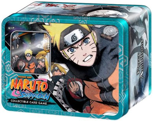 Naruto Shippuden Card Game Fierce Ambitions Collector Tin Set Naruto Vs. Akatsuki
