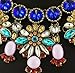 Fit&wit Rhinestones Bohemia National Style Statement Fashion Necklace Multi-color