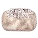 Fawziya Flower Purses With Rhinestones Crystal Evening Clutch Bags