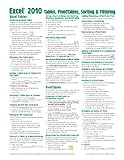 www.payane.ir - Microsoft Excel 2010 Tables, PivotTables, Sorting & Filtering Quick Reference Guide (Cheat Sheet of Instructions, Tips & Shortcuts - Laminated Card)