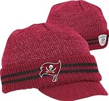 Reebok Tampa Bay Buccaneers Sideline Player 2nd Season Visor Knit Hat One Size Fits All