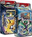 BOTH Pokemon XY8 BREAKthrough Theme Decks RAICHU & NOIVERN !! - TCG English Card Game