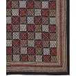 Bed Covers Cotton Block Printed Accessories Size Twin (bscov363)