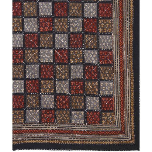 Bed Covers Cotton Block Printed Accessories Size Twin (bscov363)
