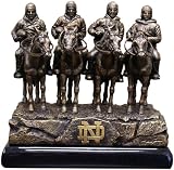 NCAA Notre Dame Fighting Irish Four Horseman Desktop Statue