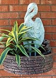 Heron Indoor/Outdoor Wall Fountain Planter