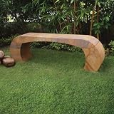 Large Garden Benches - Polished Rainbow Stone Bench