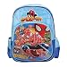 Belomoda Emboss Spider-Man Theme Printed Nylon School Bag - Blue RS.799.00