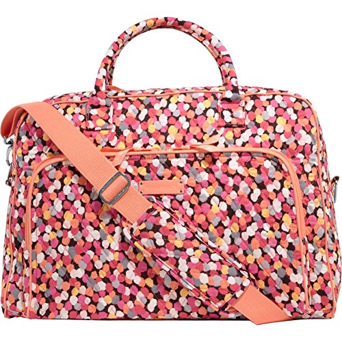 Vera Bradley Luggage Women's Weekender Pixie Confetti Duffel Bag