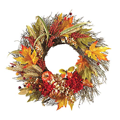 Fall Floral Mix Wreath