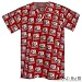 University of Alabama Scrubs Top Shirt Alabama Crimson Tide 100% Natural Cotton - NOT a CHEAP BLEND - For HIM or HER- GIFT Ideas for Man Men Woman Women Ladies Nurses MOM Mother or DAD Father