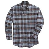 Carhartt Men Midweight Flannel Plaid Work Shirt - Big and Tall Sizes