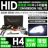 RX-7 H3.12~14.8 FD3S ヘッド H4 55W HID薄型キット 6000K