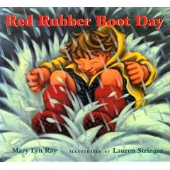 red rubber boot day