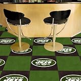 Fanmats New York Jets Team Carpet Tiles Size: One Size