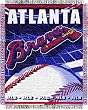 Atlanta Braves Focus Series Throw Blanket - MLB Baseball Fan Shop Sports Team Merchandise