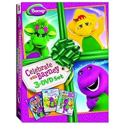 Celebrate With Barney 3-DVD Set