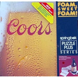 Coors Foam, Sweet Foam Jigsaw Puzzle by
