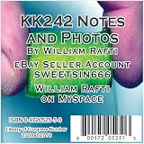KK242 Notes and Photos