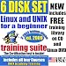 Linux and UNIX for a Beginner Training Suite, includes Training Library and four UNIX Academy Certifications, 5DVDs + CD, Complete Edition v.2009