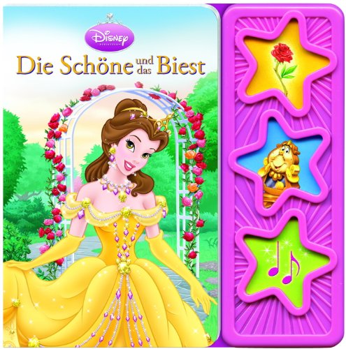 PIL (Germany) GmbH Disney Die Sch&ouml;ne und das Biest - Buch mit 3-Button-Display