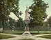 Nassau Hall, Princeton University, ca. 1903 - Exceptional Print of a Vintage Photochrom Image from the Library of Congress Collection