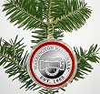 Washington Nationals Silver Coin Ornament