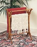Blanket/ Quilt Rack - Nostalgic Oak