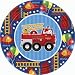 Fire Engine Fun Dessert Plates 8ct