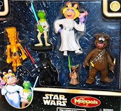 Disney Star Wars The Muppets Collectible Figures Toy Set
