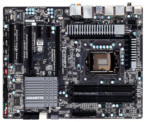 GigaByte GA-Z68XP-UD4 Mainboard Sockel 1155 (ATX Intel Z68, 4x DDR3 Speicher, 4x USB 3.0)