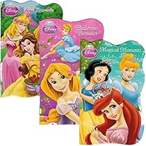 Disney&reg; Princess Board Books (Set of 3 Shaped Board Books) Ariel, Cinderella, Snow White, Belle, Tiana
