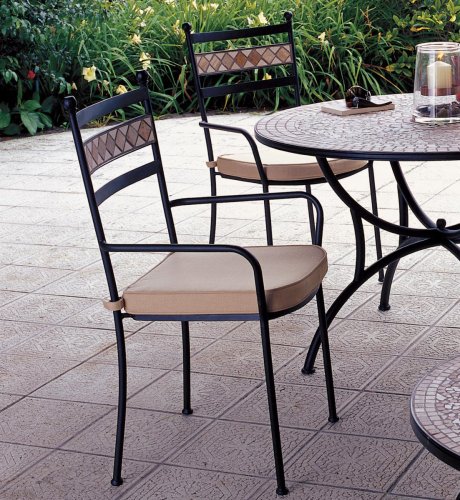 2 Mosaic Collection Stackable Chairs