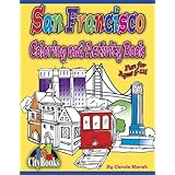 San Francisco Coloring and Activity Book (City Activity Books)