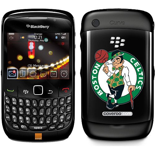 Coveroo Boston Celtics Blackberry Curve8520 Case
