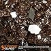 Golden Flame 20-Pound Fire Glass 1/2-Inch Rich CopperReflective