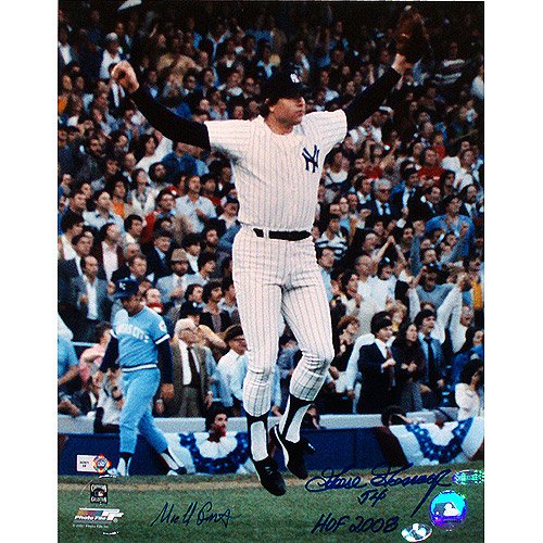 Steiner Sports New York Yankees Goose Gossage Autographed 11X14 Photograph By Michael Grossbardt