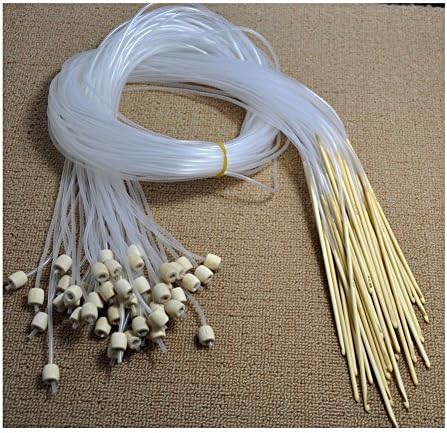 12 Sizes 120cm Natural Circular Afghan Tunisian Bamboo Crochet Hooks 3-10mm