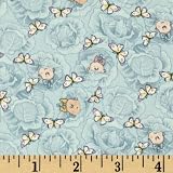 44'' Wide Special Delivery Cabbage Patch Kids Blue Fabric By The Yard