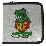 エド・ロス☆RAT FINK/ラットフィンク《グリーン》☆銀ラメCDケース
