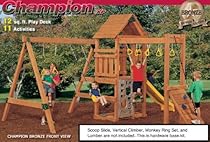 Big Sale Best Cheap Deals Playstar 7719 Champion XP Play Station Building Kit (Lumber, Screws, and Slide are Not Included)