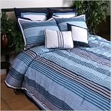 Nautica Bedding: Nautica Waterside King Stripe Duvet Cover