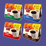 Folgers Home Cafe Coffee Pods, Decaffeinated (16 Single-Serve Pods)