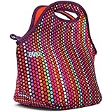 BUILT NY Gourmet Getaway Neoprene Lunch Tote, Micro Dot