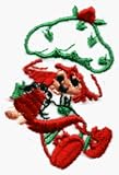 Evil Strawberry Shortcake - Embroidered Iron On or Sew On Patch