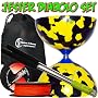 Jester Diabolo Set + Aluminium Diabolo Sticks, 10m&hellip by Juggle Dream