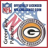 Green Bay Packers NFL Football Helmet Challenge Coin Poker Card Guard