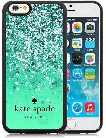 Most Popular Custom iPhone 6 Case Kate Spade New York Silicone pc hard Phone Case For iPhone 6 Cover Case 161 Black