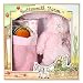 Pink Bunny Gift Set: Bunny Stuffed Animal, Blanket, Carrot Rattle and Carrying Case by Buttermilk Farms